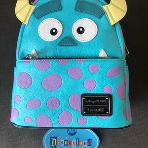 Disney Loungefly Sully Mini Backpack NWT